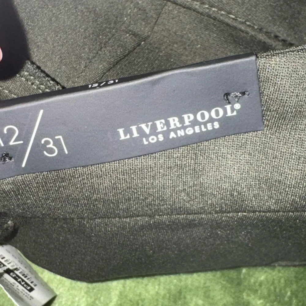 Liverpool Los Angeles Kelsey Knit ‘Olive Branch’ Trousers - Picture 4 of 8